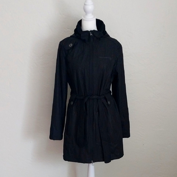 Free Country Jackets & Blazers - Free Country Black Trench Coat Size L